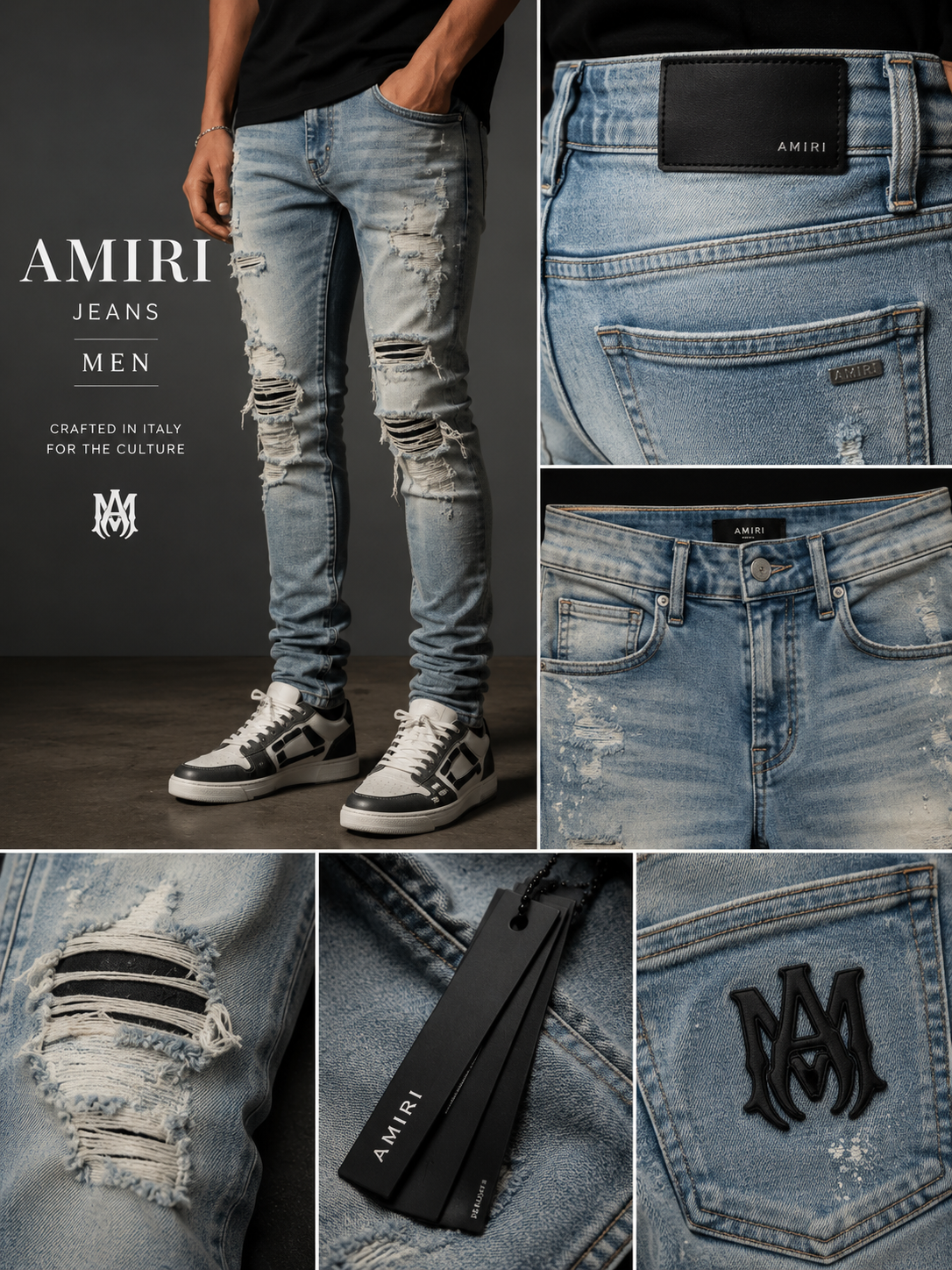 Amiri jeans men