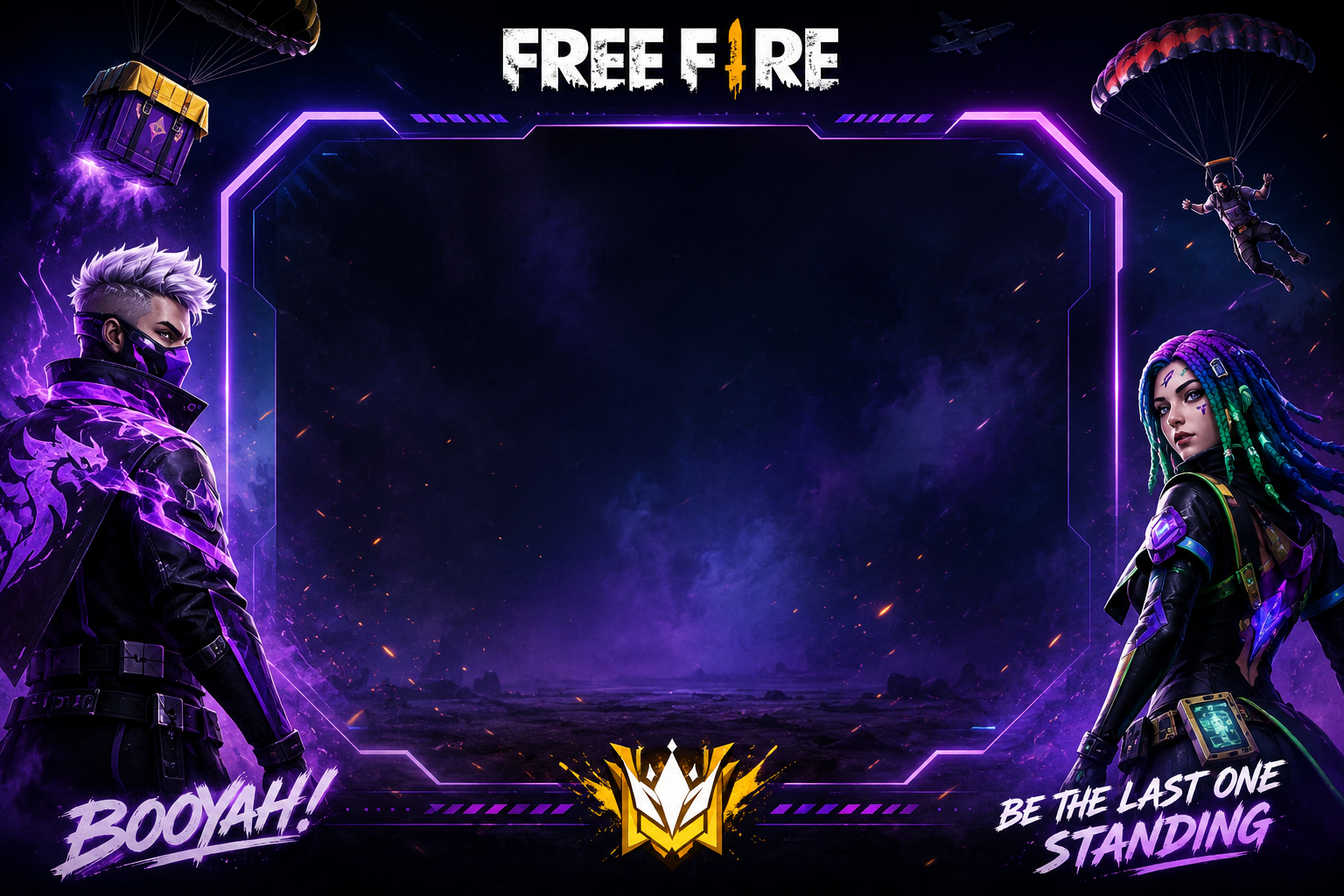 espacio para free fire