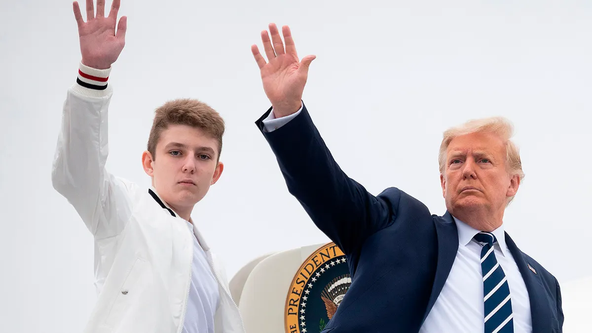 is barron trump autistic
