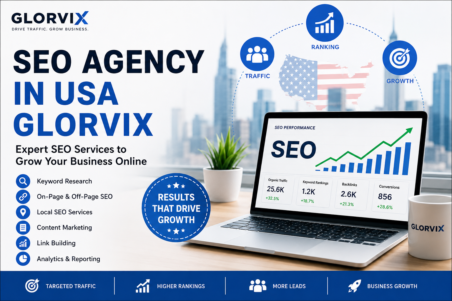 seo agency in usa glorvix